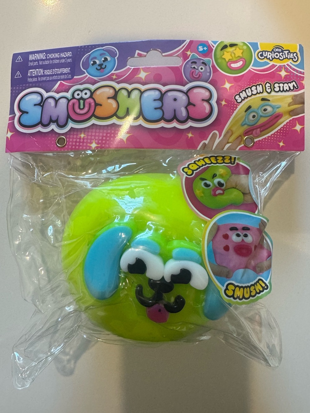 Smusher - green puppy